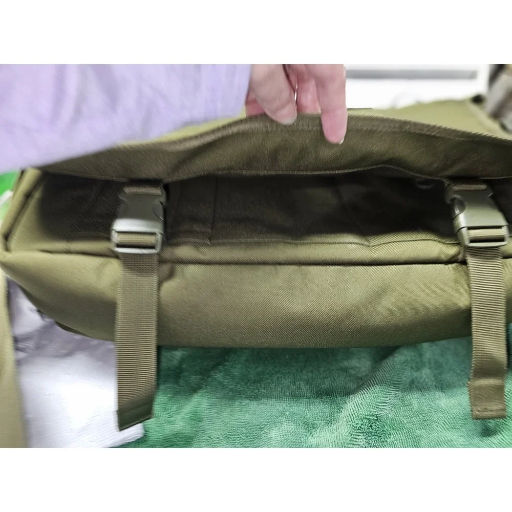 LAPG LA Police Gear Olive Green Tactical Messenger Shoulder Bag